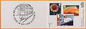 GB LS161b 100 Years Commemorative Flowers Halley’s Comet 1st single MNH 2024