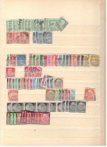 GERMANY COLLECTION ON STOCK SHEET MINT/USED