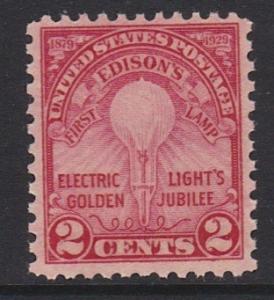 655 MNH Original Gum