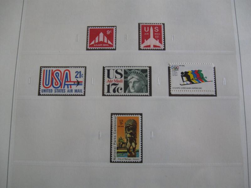 USA Nearly Complete Airmail Collection WITH ZEPPS - Mint & Hinged