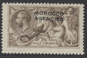 SG 50 Morocco Agencies 2/6 sepia-brown. A fine fresh lightly mounted mint...