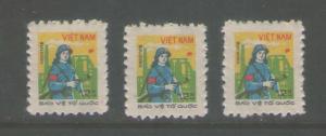 Vietnam 1981 Sc 1140a 3 stamps MNH