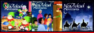 2803 MEXICO 2012 CHRISTMAS, RELIGION, MAGI, GIFTS, SET MNH