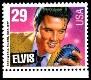 US Sc 2721 - MNH - 1993 29¢ Elvis Presley