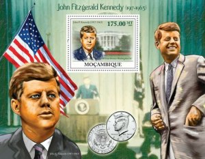 Mozambique 2009 MNH - John Fitzgerald Kennedy. Sc 1910, YT 206, Mi 3335/BL269