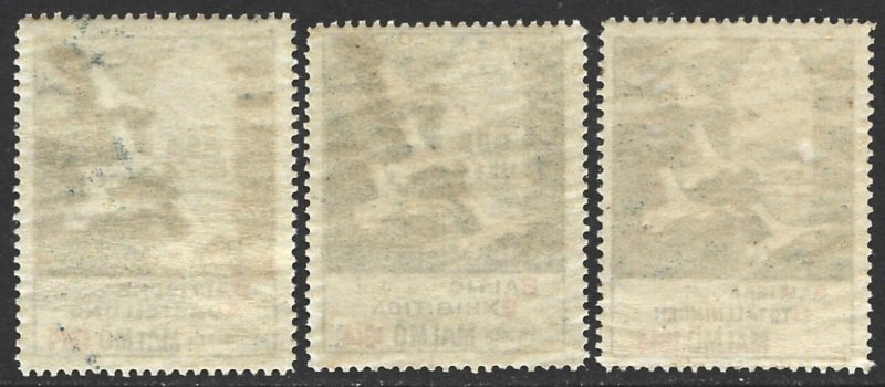 Sweden Malmö 1914 Birds | Baltic Exhibition Set Cinderella Poster stamps Fine NH-