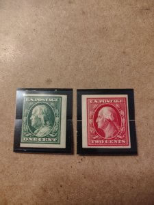 (3337) United States #383-384