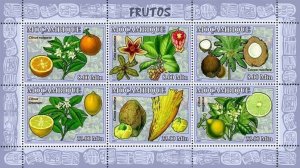 Mozambique 2007 MNH - Fruits. Sc 1768, YT 2414-2419, Mi 2894-2899