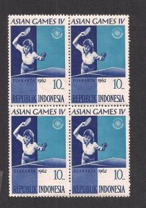 INDONESIA SC# 571 F-VF MNH 1962 Blk-4