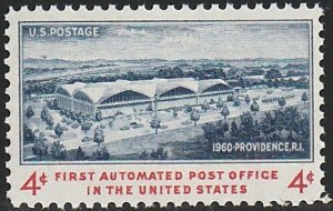 1164 MNH single First Automated Post Office in the US - no per item S&H fee