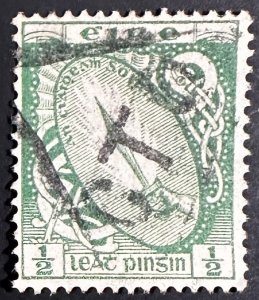 Ireland # 106 Used F/VF 1/2 Sword 1941 [U6.1.4]