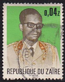 Zaire 776 President Joseph D. Mobutu 1973