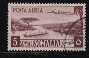 Album Specials Somalia Scott # C26  5s  Airplane and Canoe VF Used CDS
