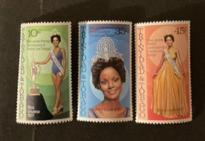 Trinidad and Tobago Scott #289-91 never hinged