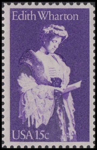 1980 Edith Wharton Single 15c Postage Stamp, Sc# 1832, MNH, OG