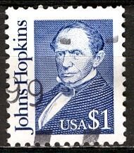 USA; 1993: Sc. # 2194e:  Used Single Stamp > Blue Issue