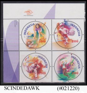 INDONESIA - 2007 24th  SEA GAMES / SPORTS - SE-TENANT 4V - MINT NH