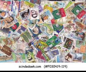 COLLECTION OF BANGLADESH STAMPS - 400 PLUS - USED