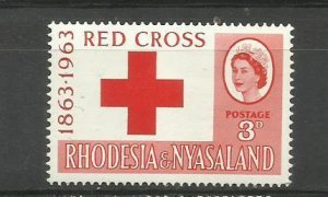 RHODESIA 1963 - RED CROSS ,  MNH