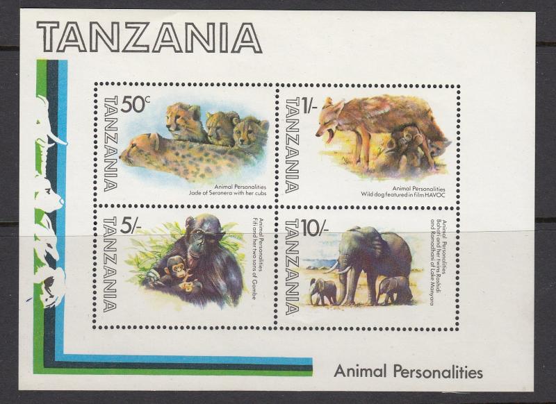 Tanzania 204a Animals mnh