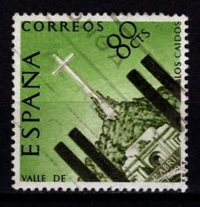 Spain 1959 Completion of Monastery of the Holy Cross, 80c [Used]