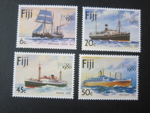 Fiji 1980 Sc 426-429 set MNH