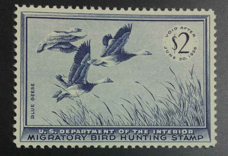 MOMEN: US STAMPS #RW22 DUCK MINT OG H LOT #53563