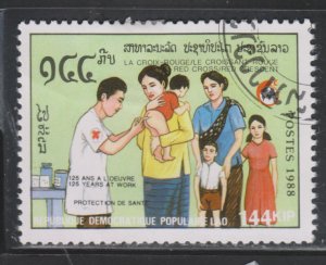 Laos 901 Child Immunization 1988