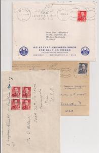 Fab Group of 9 Norway Olav definitive cvrs inc solo 365 +adv