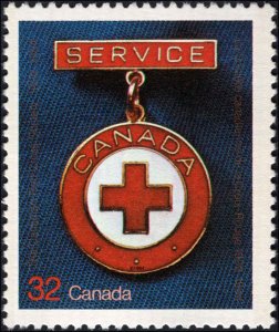 Canada #1013, Complete Set, 1984, Red Cross, Never Hinged