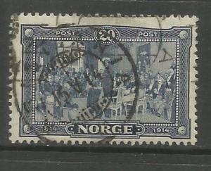 NORWAY, 98, USED, CONSTITUTIONAL ASSEMBLY