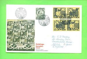 SWEDEN - 1971 Definitives FDC 