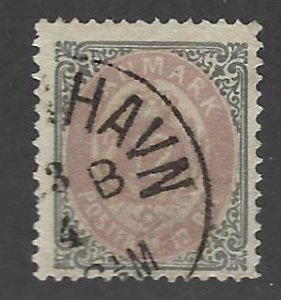 Denmark SC#29b Used F-VF...Fill a great Spot!