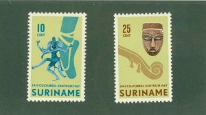 SURINAM 347-8 MNH BIN $1.00