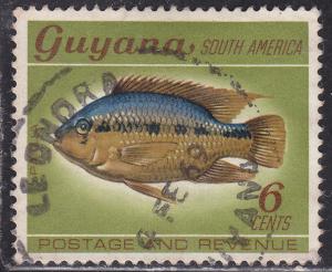 Guyana 43 Two-Spotted Cichlid 1968