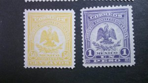 Mexico 1914 Classic Scott# 386-393 Unused OG Hinged/Rems CPL set of 8