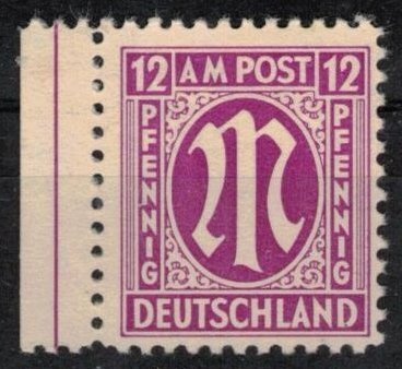 Germany - Allied Occupation - AMG - Scott 3N8 MNH