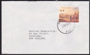 FIJI 1993 cover to NZ - NADI AIRPORT cds...................................B1910