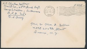 US Free Frank; Entire cover; Fort Smith, Ark. -- see details and scans