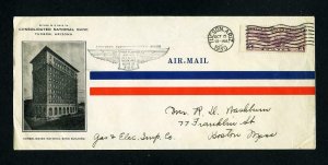 # C12 on CAM # 33 First Flight from Tucson, Arizona to Boston, MA - 10-15-1930