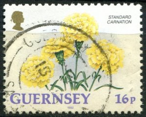 Guernsey  Sc#486 Used, 16p multi, Definitive Series 1992-1997: Horticultural ...