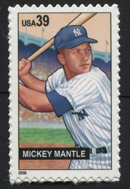 USA 4083   MNH    Baseball Sluggers Mickey Mantle