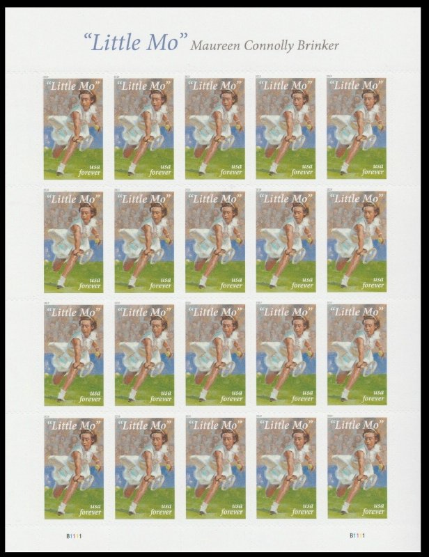 2019 US STAMP - LITTLE MO - SHEET OF 20 FOREVER - SC# 5377
