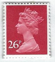 Great Britain QEII MACHIN MNH sc MH130