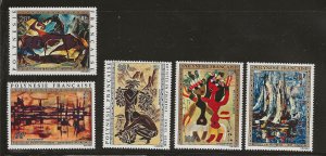 FRANCE- POLYNESIE   SC # C89 - 92    MNH