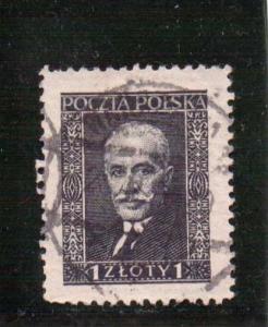 Poland  Scott#  255a  Used