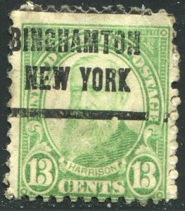 622 13c Benjamin Harrison Used