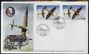 Nevis 1986 Spitfire $2.50 (Mark 1A in Battle of Britain) ...