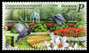 2022 Belarus 1443 Birds and Flowers - RCC 3,00 €