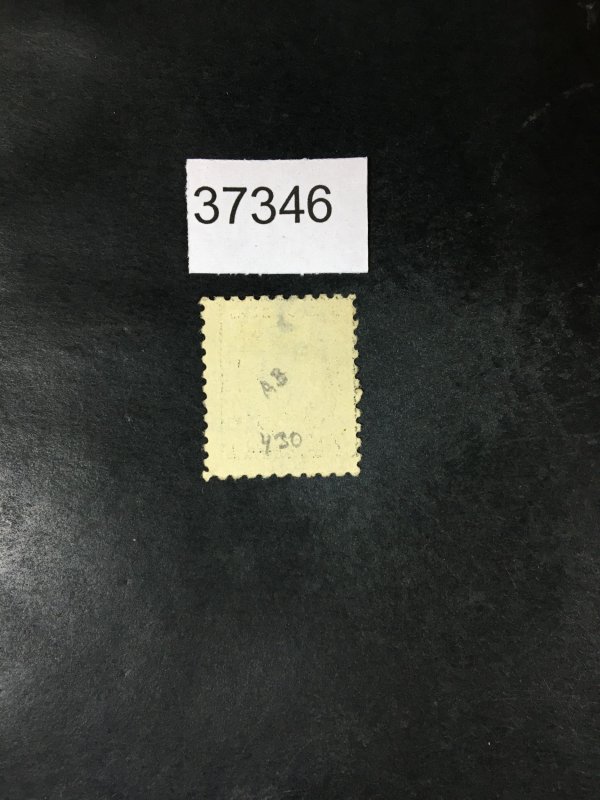US STAMPS # 430 USED $ LOT #37346